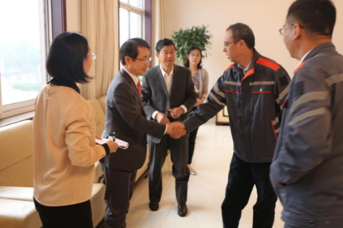 韩国驻青岛总领事一行到公司参观考察